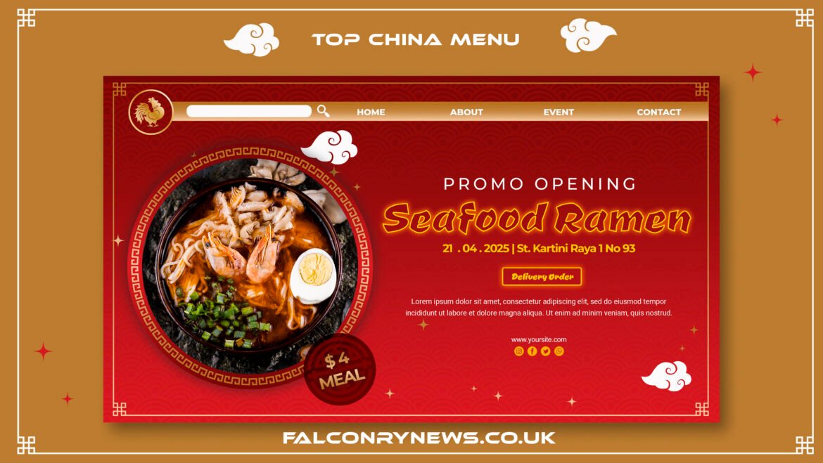 Top China Menu: Authentic Chinese Food & Takeout Favorites